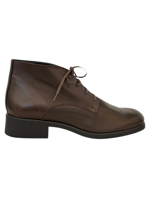 Aviaya Short Boot - Dark Brown