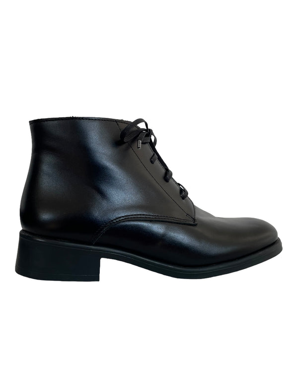 Aviaya Short Boot - Soft Black - Flere par på vej i slut oktober - reserver på info@nordicshoepeople.com