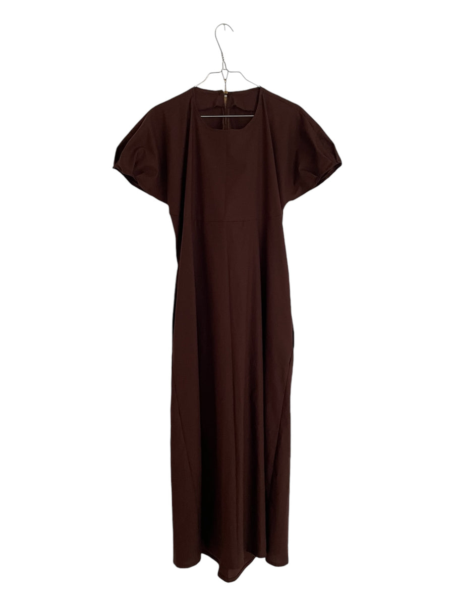 KYOTO kjole - Dark Brown